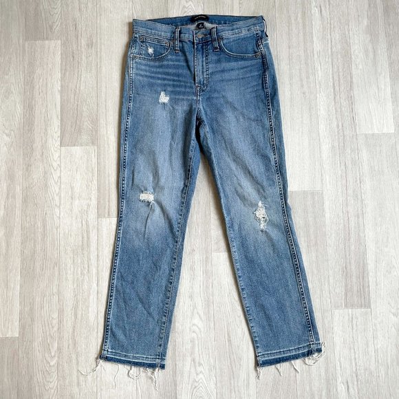 J. Crew Vintage Straight Eco Jean Medium Wash Size 27 - Picture 1 of 12